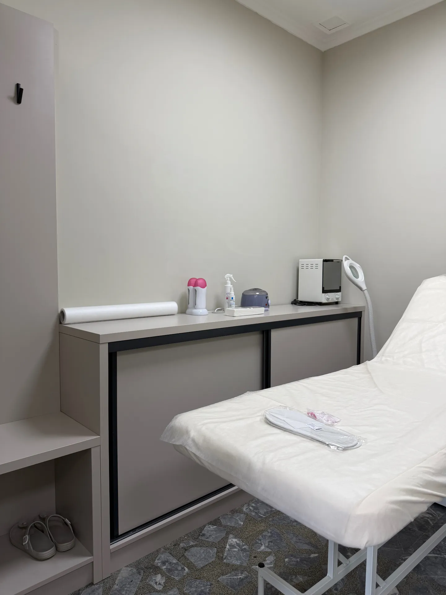 Prostorija za depilaciju u Švonja Beauty salonu Novi Sad